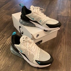 Air Max 270 (black/white-dusty cactus) Mens Size 10.5